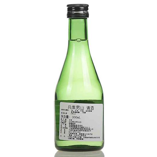 兵库男山300ml日本原装进口清酒天然水日本酒 商品图2