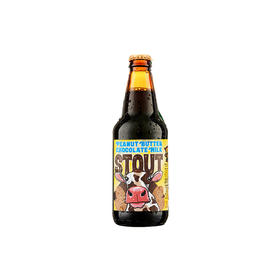 美国进口迷失海岸黑8精酿啤酒花生酱巧克力牛奶500ml