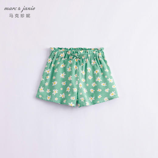 马克珍妮夏装新款 女童垂感透气薄款防蚊短裤230563 商品图3