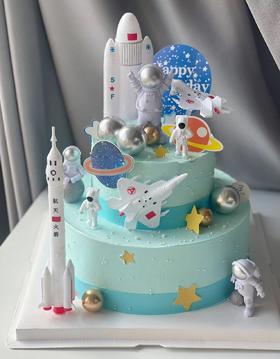 双层航天蛋糕（下单现做，根据排单6小时左右）