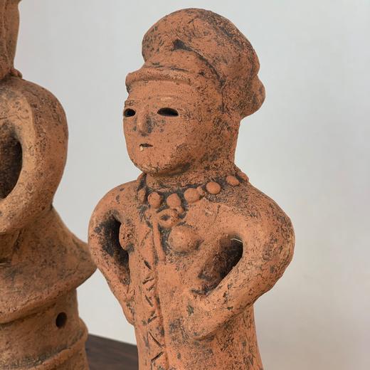 【苏州】日本陶土人偶摆件 全新保存品 商品图3