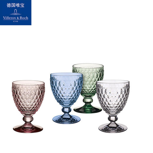 villeroyboch德国唯宝复古经典高脚杯红酒葡萄酒水晶玻璃杯波士顿 商品图1