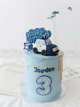 翻糖安巴警车（提前7天预订）