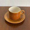 【苏州】1970s英国Hornsea Saffron咖啡杯碟 浅色几何B0156 商品缩略图2