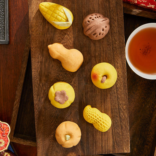 御茶膳房大寿桃礼盒老人生日祝寿一品百福桃传统糕点点心过寿礼品 商品图3