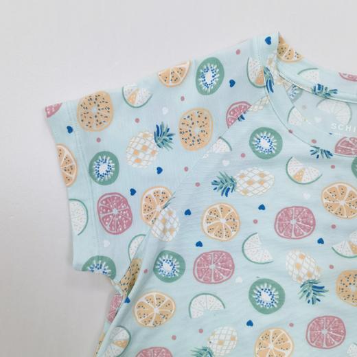 【水果派对莫代尔】SCHIESSER德国舒雅儿童睡衣春夏新款莫代尔女童家居服3F/20870D 商品图2