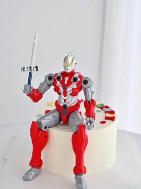 奥特曼6（手持蜡烛随机   手工写字，实物为准）