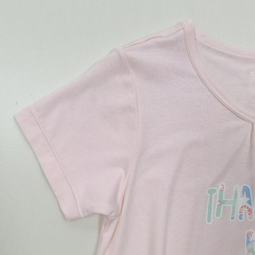 【抽象字母莫代尔】SCHIESSER德国舒雅儿童睡衣春夏新款莫代尔女童家居服3F/20863D 商品图2