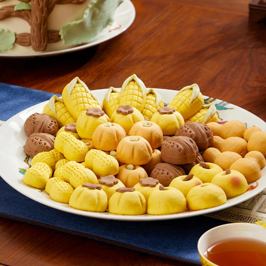 御茶膳房大寿桃礼盒老人生日祝寿一品百福桃传统糕点点心过寿礼品 商品图1