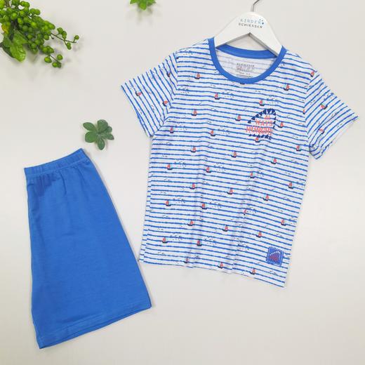 【海洋莫代尔】SCHIESSER德国舒雅儿童睡衣春夏新款莫代尔男童家居服3B/20837H 商品图2