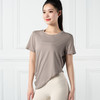 跃牌【禅语梵心系列】薄款圆领亲肤透气瑜伽服T恤F2188（不带胸垫） 商品缩略图3