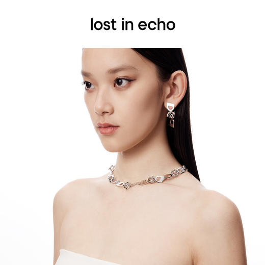 [福利价]lost in echo中岛美嘉VIVIANO联名男女锁链盘蛇chocker项链项圈 商品图3