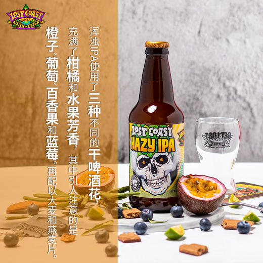 美国迷失海岸幽灵浑浊IPA 6.7%vol 商品图1