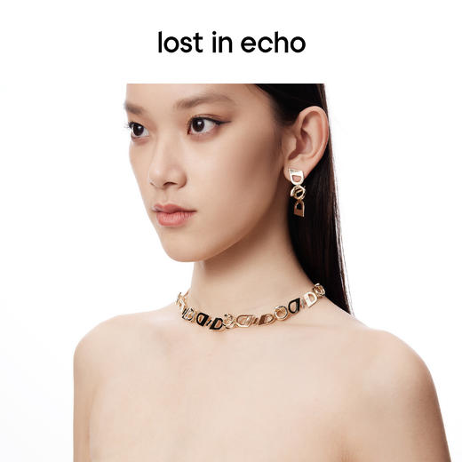 [福利价]lost in echo中岛美嘉VIVIANO联名男女锁链盘蛇chocker项链项圈 商品图4