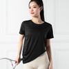 跃牌【禅语梵心系列】薄款圆领亲肤透气瑜伽服T恤F2188（不带胸垫） 商品缩略图6