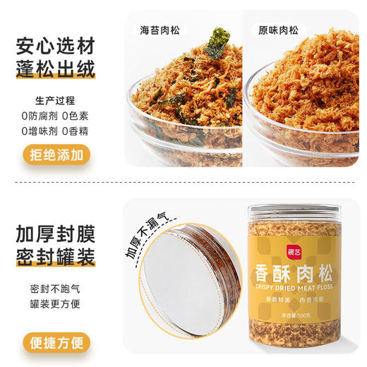 展艺香酥肉松100g 商品图3