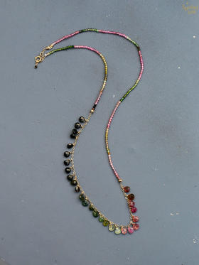 SpoiledBrat Jewelry彩虹碧玺项链