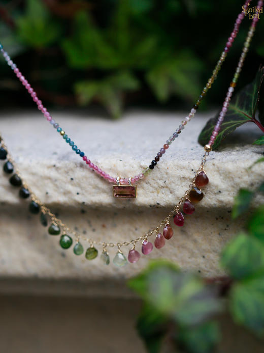 SpoiledBrat Jewelry彩虹碧玺项链 商品图6