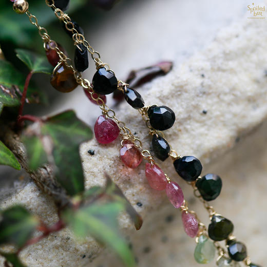 SpoiledBrat Jewelry彩虹碧玺项链 商品图4