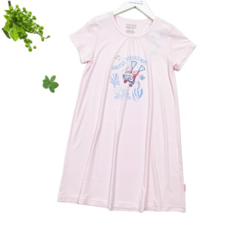 【超级飞侠莫代尔】SCHIESSER德国舒雅儿童睡衣春夏新款莫代尔女童家居服3F/20893D 商品图0