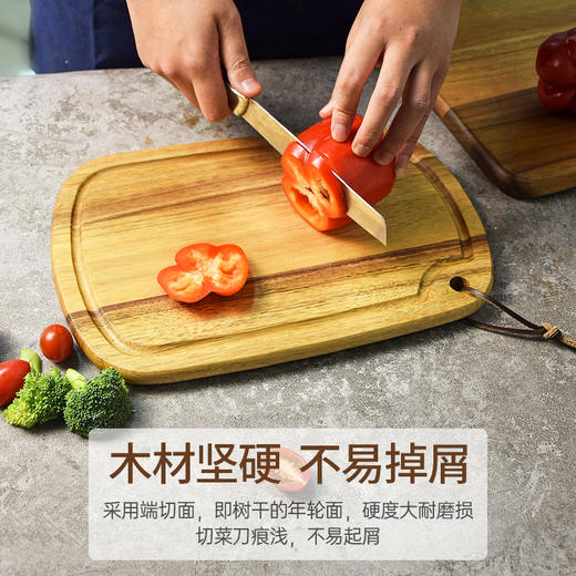 【清仓5折，仅1个无货退款】达乐丰日式菜板家用切菜水果砧板实木案板辅食熟食进口相思木面板 商品图2