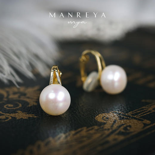 无耳洞星人福利！Manreya玛芮雅淡水珍珠耳夹合集 商品图5