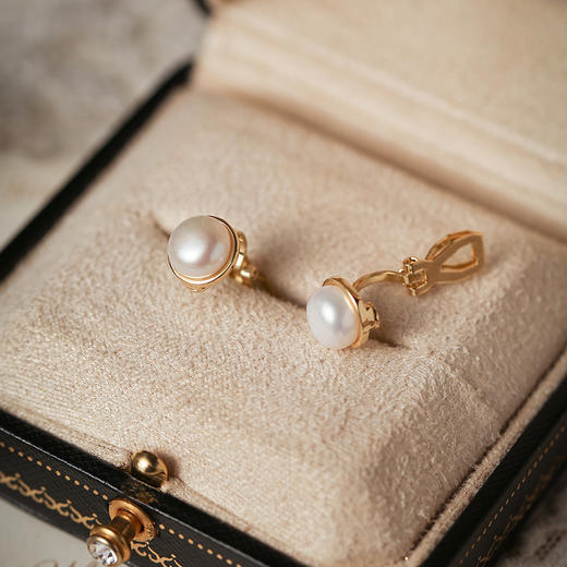 无耳洞星人福利！Manreya玛芮雅淡水珍珠耳夹合集 商品图10