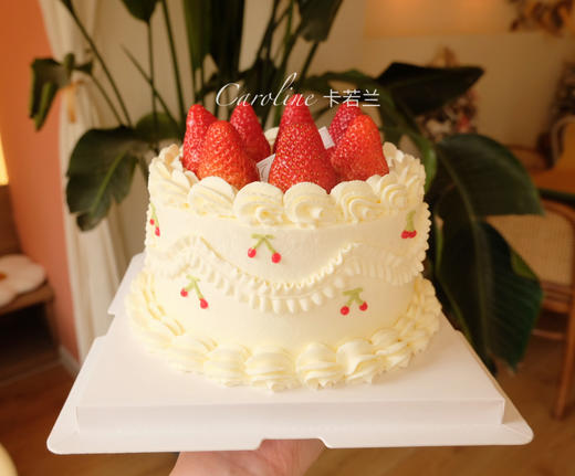 生日蛋糕/奶油蛋糕/复古草莓 商品图4