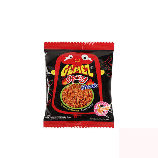 印尼辣味小鸡面GEMEZEnaak鸡肉味14g网红零食 商品图1