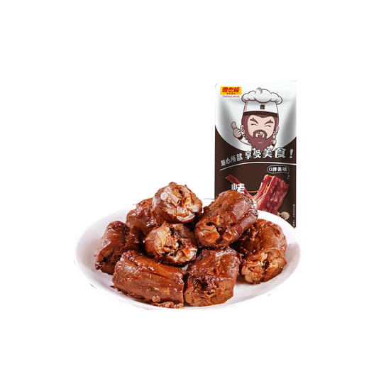 曹老板烤脖卤味20g烤脖黑鸭味鸡脖子下酒菜 商品图1