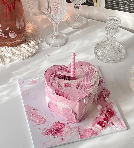 玫红桃心 商品图1