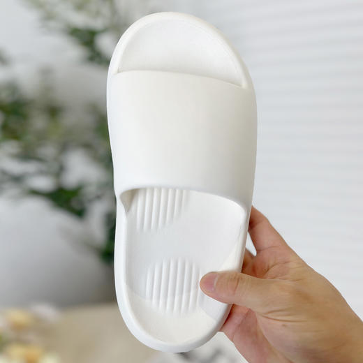 新款踩屎感EVA厚底面包拖鞋【233-7】 商品图8