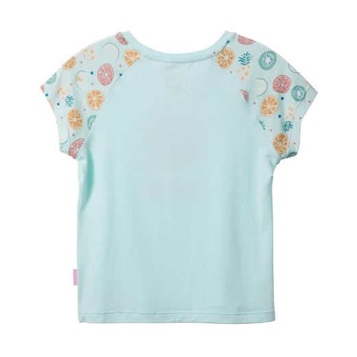 【水果派对莫代尔】SCHIESSER德国舒雅儿童睡衣春夏新款莫代尔女童家居服3F/20866H 商品图4