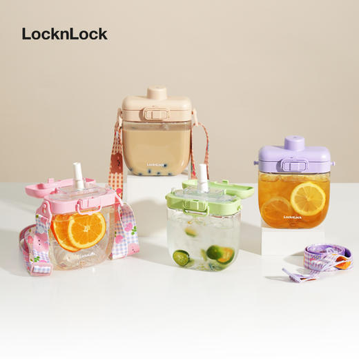 乐扣乐扣（LOCK&LOCK）榛果杯便携水杯双饮口 ABF890 商品图1