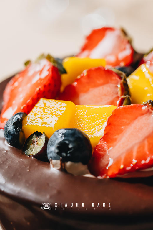 莓果法芙娜巧克力蛋糕 商品图4