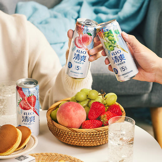 RIO锐澳预调鸡尾酒微醺清爽草莓伏特加330ml/罐 商品图1