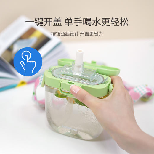 乐扣乐扣（LOCK&LOCK）榛果杯便携水杯双饮口 ABF890 商品图3