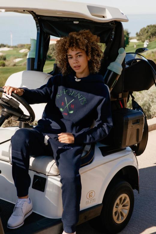 Recreational Habits - DRIVER HOODIE - 男装 - 卫衣 - 深蓝色 商品图2