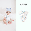 【秒杀】【CKE专享】ibaby×outlast太空科技恒温 春夏桑蚕丝抑菌短袖系带连体衣/包屁衣（断码不补） 商品缩略图5