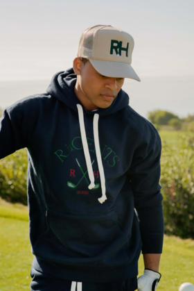 Recreational Habits - DRIVER HOODIE - 男装 - 卫衣 - 深蓝色