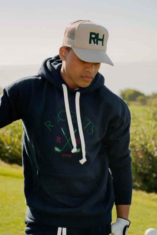 Recreational Habits - DRIVER HOODIE - 男装 - 卫衣 - 深蓝色 商品图0