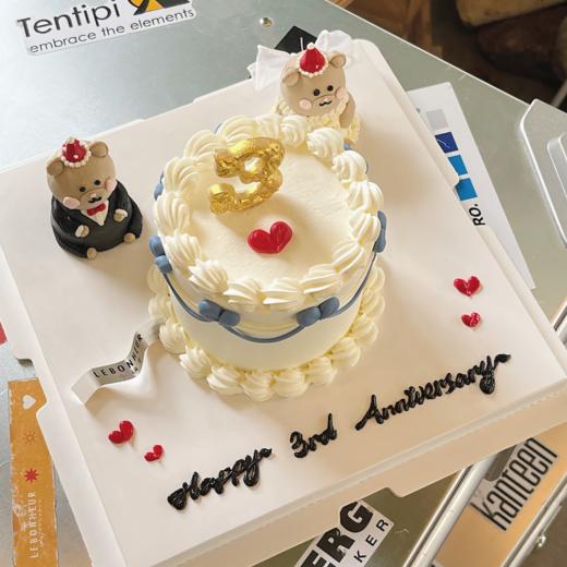 婚纱小熊 · 奶油蛋糕 商品图0