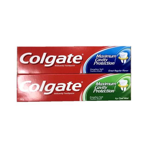 高露洁 进口牙膏 清新蓝色 冰凉绿色 250g 商品图1