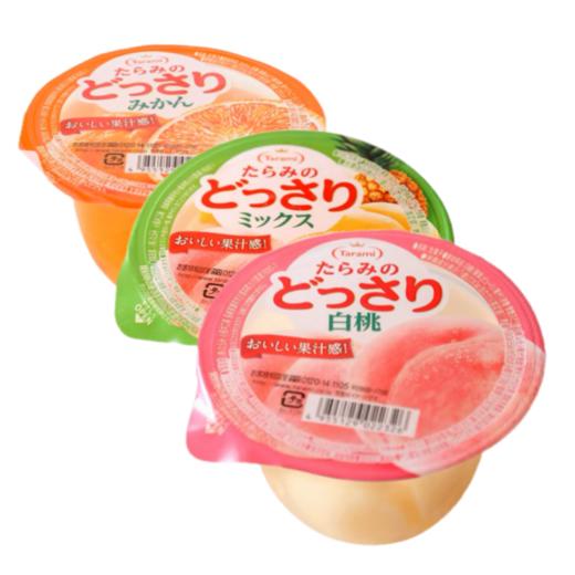 日本达乐美白桃味/混合口味/橘子味果冻230g 水感多多果汁感UP冷藏后口感更佳 050540/050541/050542 商品图0