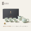 陆宝 天青汝窑茶具套组一壶六杯套装可养蝉翼开片收藏功夫茶具 商品缩略图4
