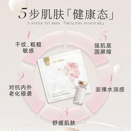 【春肌焕新】赫铂之泪/HeBetear 肤源紧致抗皱面膜套装10组/盒【有效期至3.19】 [福利品] 商品图5