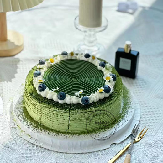 零蔗糖抹茶千层（需提前5小时预订） 商品图0