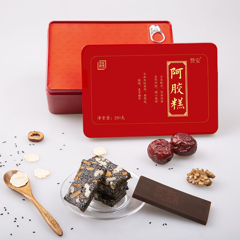 【断货】正安出品·赞安阿胶糕   匠心熬制/糕好胶足/阿胶含量≥25%  下单附赠送手提袋1个