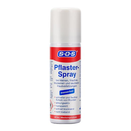【特卖】SOS 液体喷雾胶 60ml/瓶（液体创可贴）【保质期：2027年6月】 商品图0