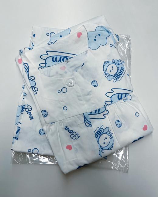 孕妇服、妈妈睡衣套装（上衣与裤子）【母婴商城】丨S-M码为粉色，L-XXL为蓝色。 商品图0